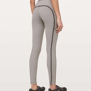 Lululemon Speed Up Tight * Metallic 28"Dark Chrome
